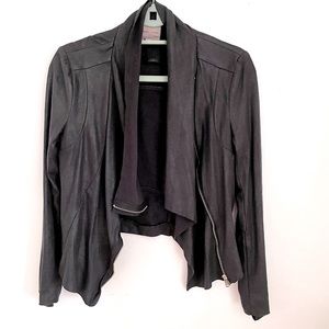 Silence + Noise vegan suede jacket